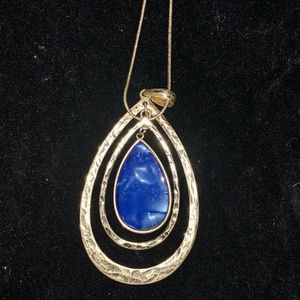 Blue Pendant Necklace